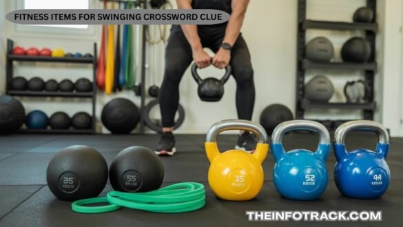 Fitness Items for Swinging Crossword Clue