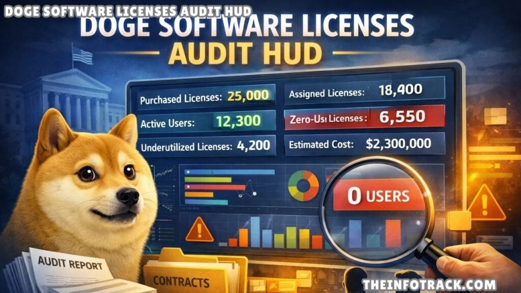 Doge Software Licenses Audit HUD