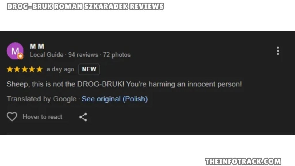 Drog-Bruk Roman Szkaradek Reviews